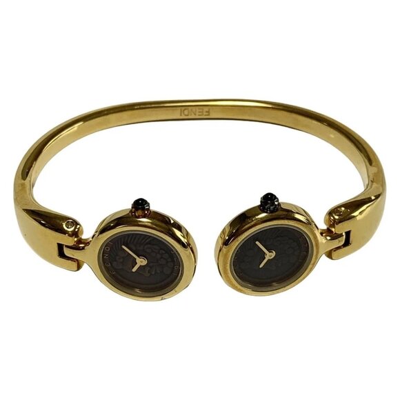 FENDI - Gold Women's Wrist Watch 513-080125 - Picture 1 of 5
